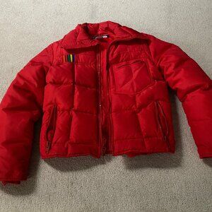 Vtg Obermyer Ski Jacket Size Medium Men's will fit Ladies size Small